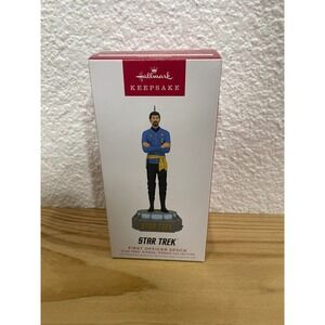 2022 Hallmark Star Trek Mirror, Mirror First Officer Spock Storytellers Ornament